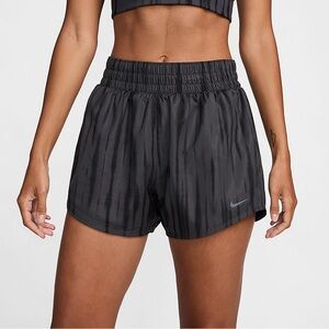 NWT Nike One Women's Dri-FIT High-Waisted 3" Brief-Lined Printed Shorts